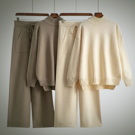 Ensemble en maille élégant pour femme 