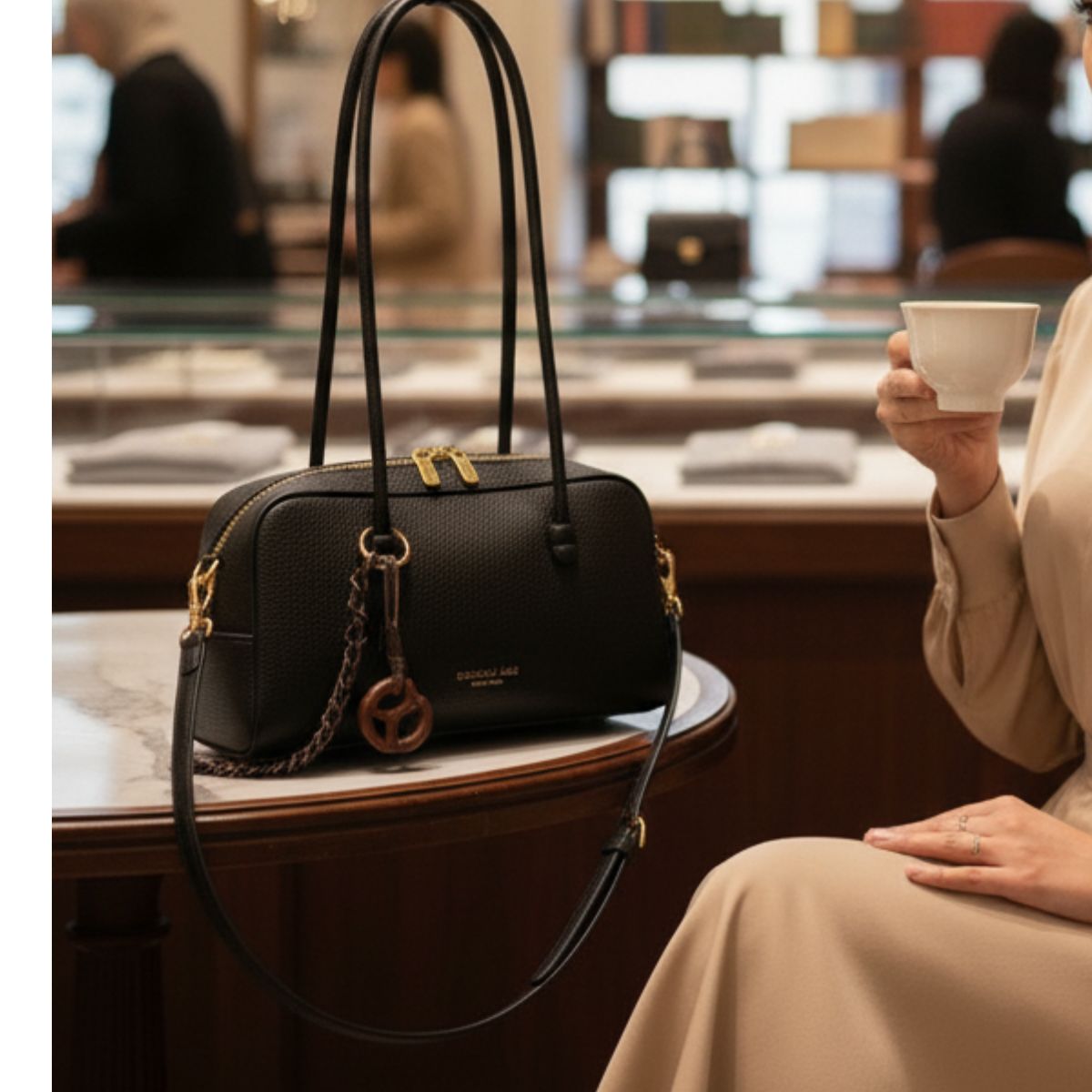 Sac Noir Prestige – Édition Signature